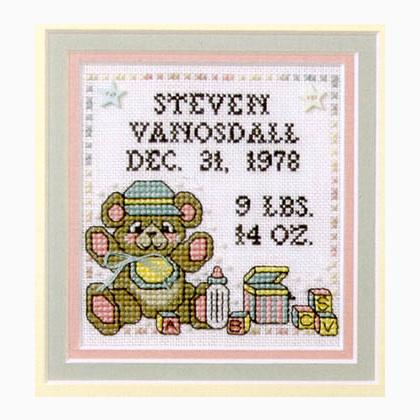 Tiny Tykes Teddy (w/charm)