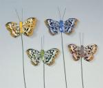 Farfalle con piume (4) - 5cm.