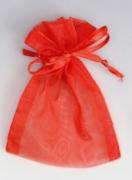 Sacchetto in organza - Rosso