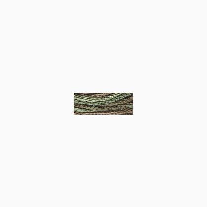 Valdani Hand-Overdyed 6 Strand - Icy Leaves