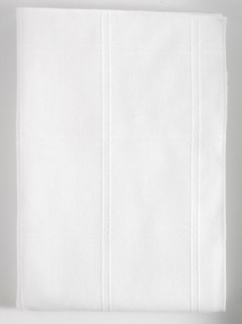 DMC Cotton Afghan white