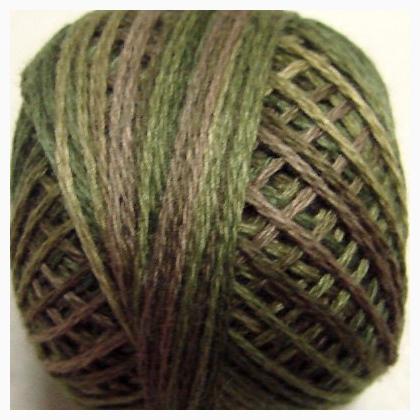 Valdani Hand-Overdyed 3 Strand - Olive Green