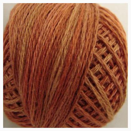 Valdani Hand-Overdyed 3 Strand - Rusted Orange