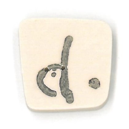 0400D - Tea-dyed Letter D