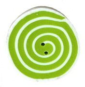 3478M - Medium Lime & White Swirl