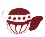 RW1001 - Teapot - Red & White