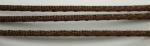 Cordoncino per intrecci: Marrone Scuro 2mm./50m.