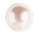 Perle di cera: Bianche 8mm.