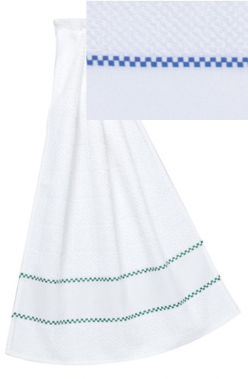 Nido d\'ape: Asciugapiatti blu