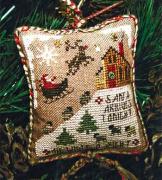 Santa Arrives Tonight (2009 Ornament) w/embellishment