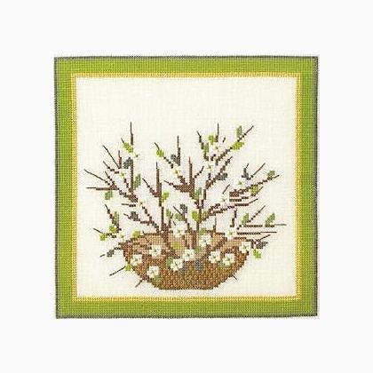 Flowers in basket 3