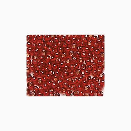 Rocailles - Trasp. 2,6mm. - Rosso