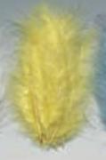 Piume 12 cm: colore Giallo