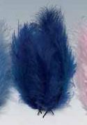 Piume 12 cm: Blu Scuro