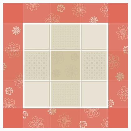 Decors de Table: Fiori - Arancio