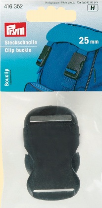 Fibbia a clip (25mm)