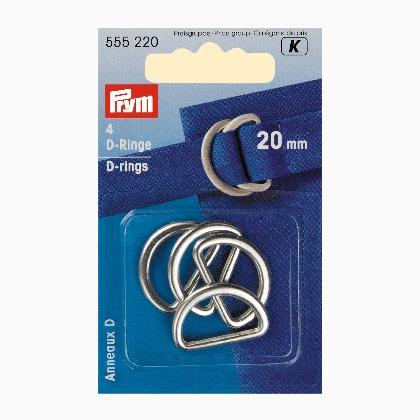 Anelli semicircolari (20mm) - Argento