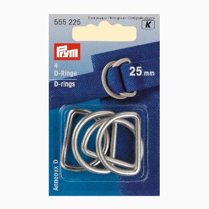 Anelli semicircolari (25mm) - Argento