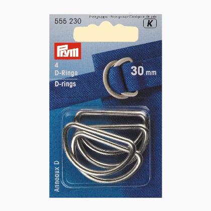 Anelli semicircolari (30mm) - Argento