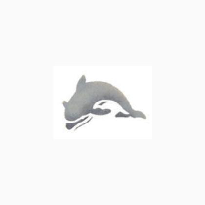 Brico Stencil - Dolphin - 7 x 10 cm