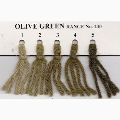Crewel Wool Hank - Olive Green 241