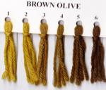Crewel Wool - Brown Olive 311