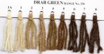 Crewel Wool - Drab Green 334