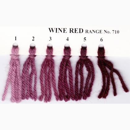 Crewel Wool - Wine Red 713