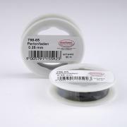 Filo di nylon 0.25mm. Nero