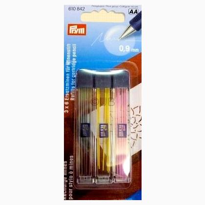 Ricambi per matita con cartuccia (3 colori)
