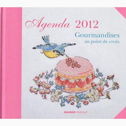 Agenda 2012 : Gourmandises au point de croix