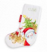 Calza Babbo Natale e Renne