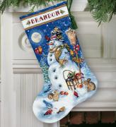 Calza Snowman & Friends