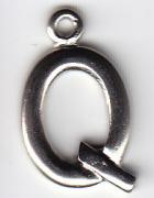 Lettera in metallo - Q