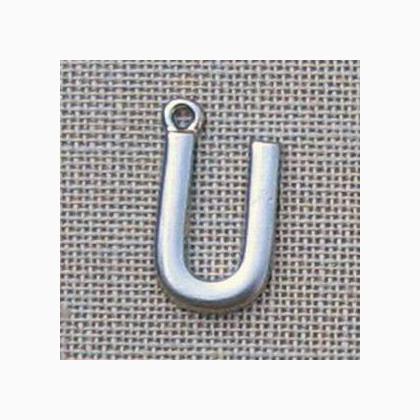 Lettera in metallo - U