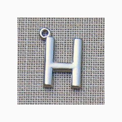 Lettera in metallo - H