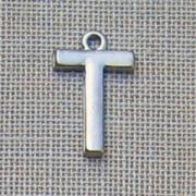 Lettera in metallo - T