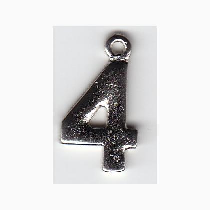 Numero in metallo - 4