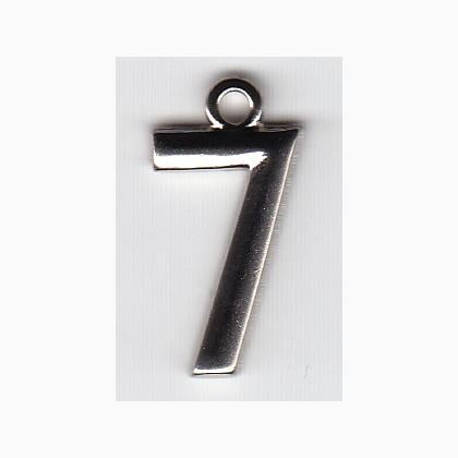 Numero in metallo - 7