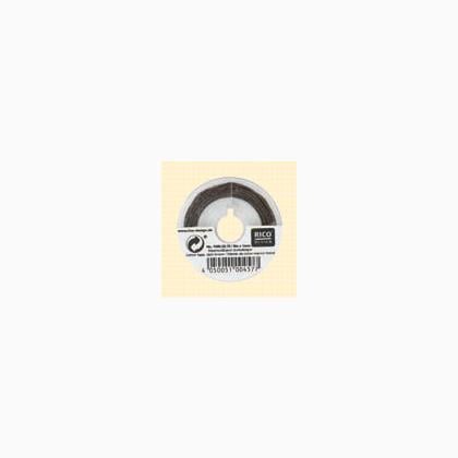 Nastro in cotone - marrone scuro