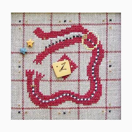 Alphabet Baubles-Z Is For Zipper