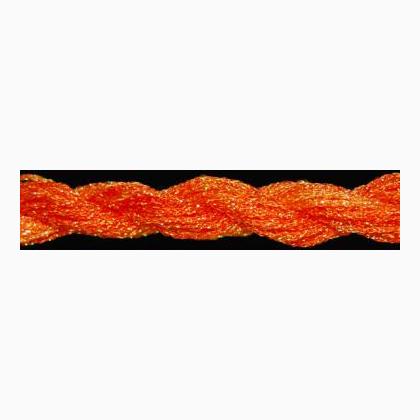 ThreadworX Hand Overdyed Metallic #8 - 710710 - Orange Swirl