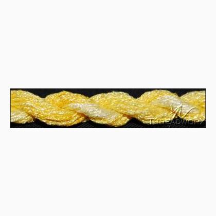 ThreadworX Hand Overdyed Metallic #8 - 71108 - Lemon Meringue