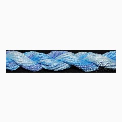 ThreadworX Hand Overdyed Metallic #12 - 91015 - Ice Blue
