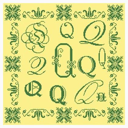 Sampler Lettera Q