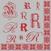 Sampler Lettera R