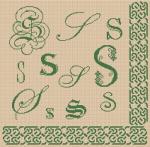 Sampler Lettera S