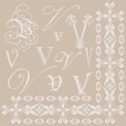 Sampler Lettera V