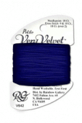 V642 - Very Velvet Petite Navy Blue