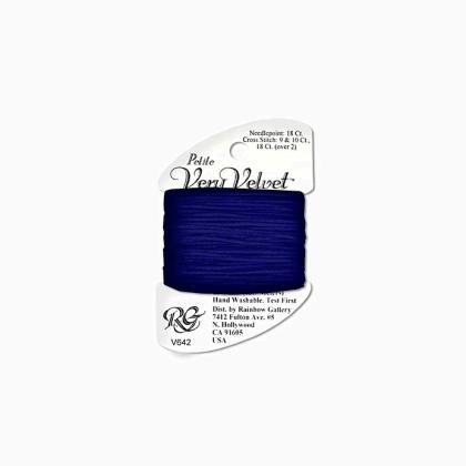 V642 - Very Velvet Petite Navy Blue
